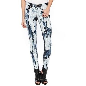 Rag & Bone tie dye skinny jeans